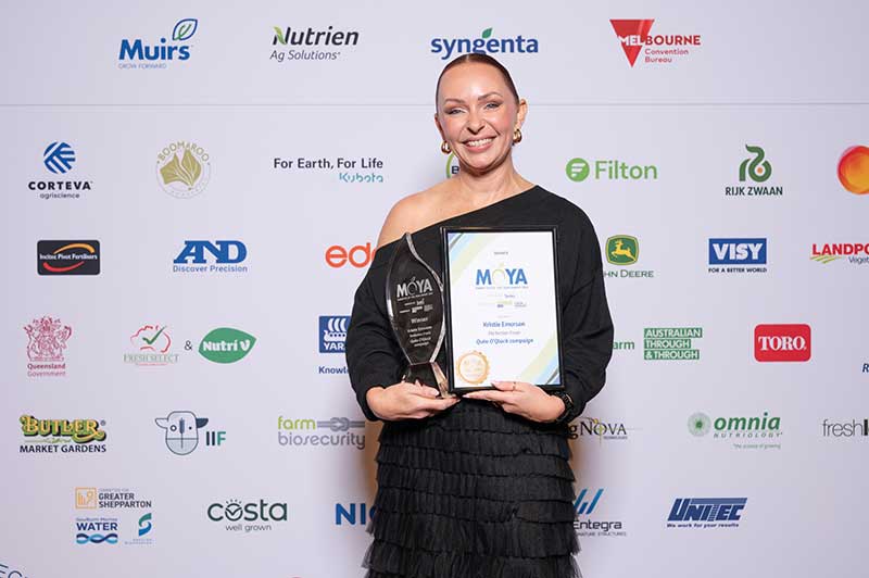Perfection Fresh Group marketing manager Kristie Emerson is named Seeka Marketer of the Year.